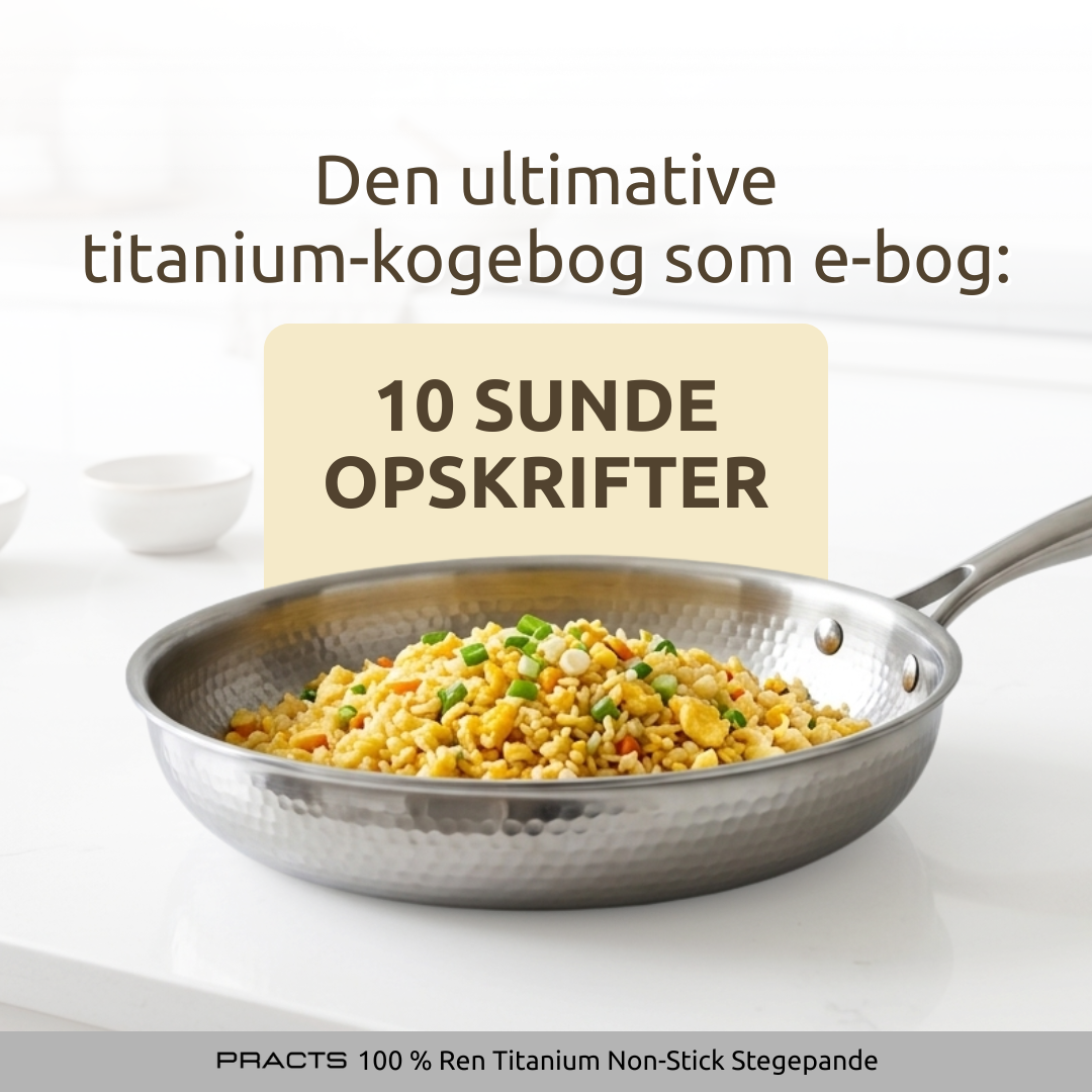 Den ultimative titanium-kogebog som e-bog: 10 sunde opskrifter-DK