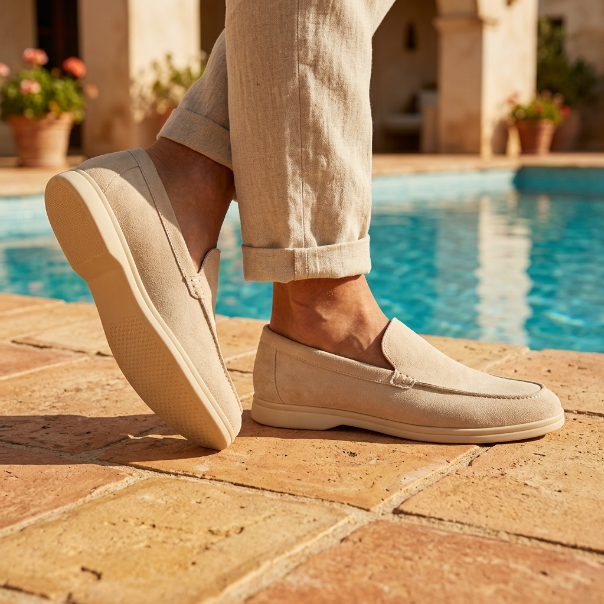 PRACTS Suede Loafers FR