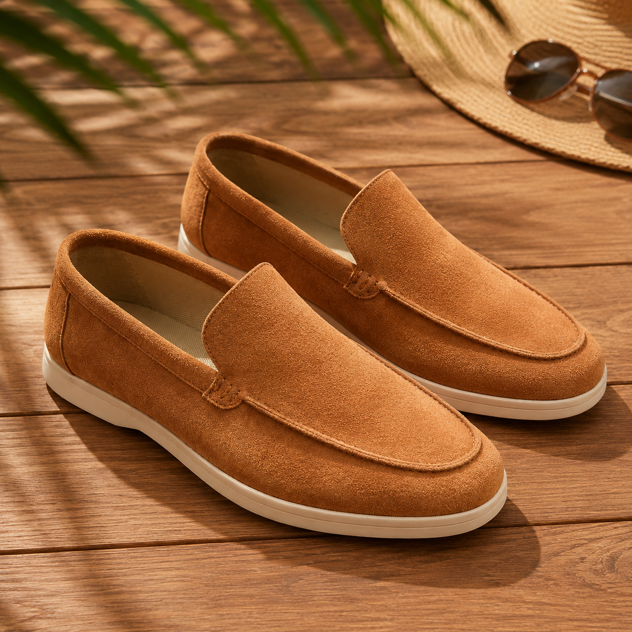 PRACTS Suede Loafers FR