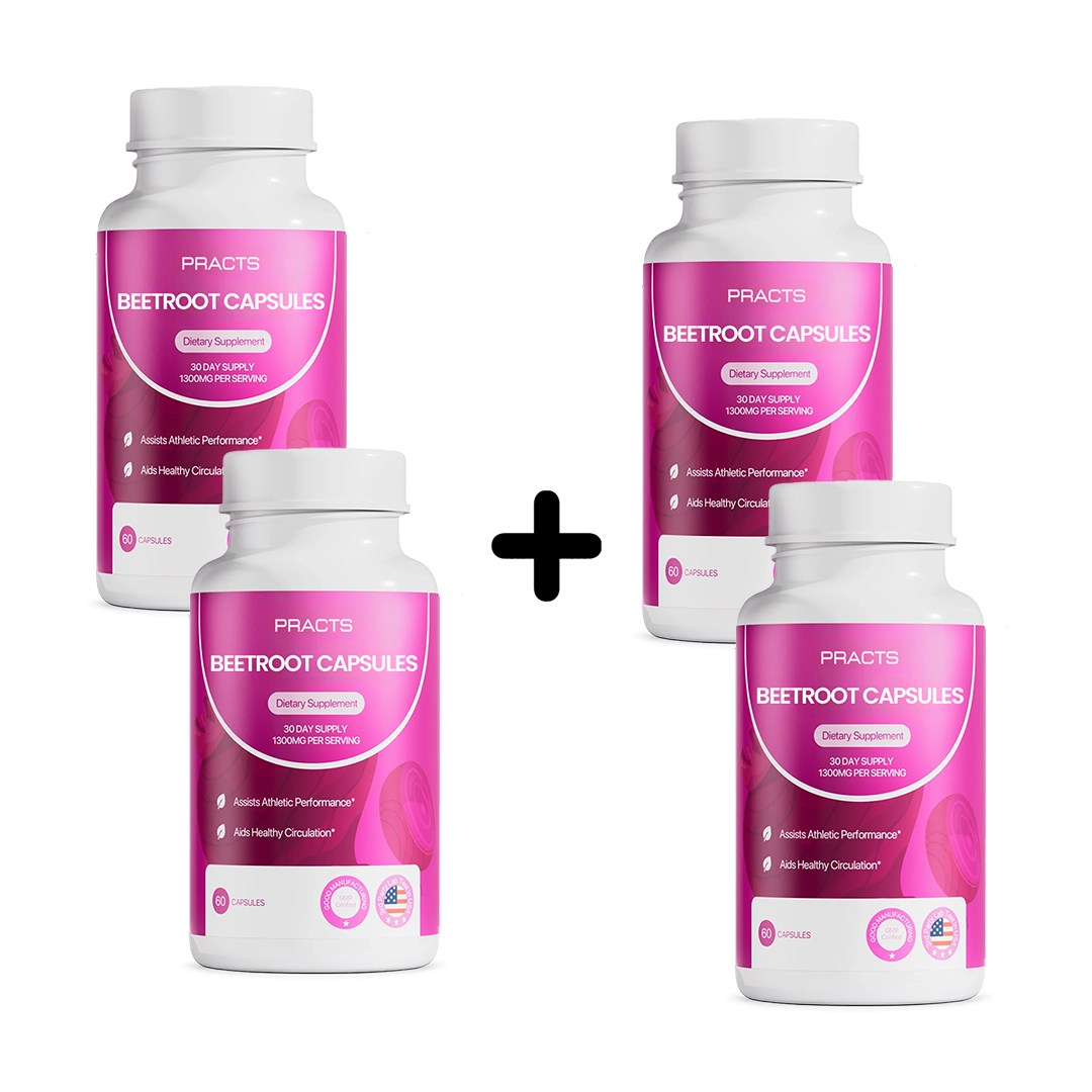 PRACTS Beetroot Capsules - NO