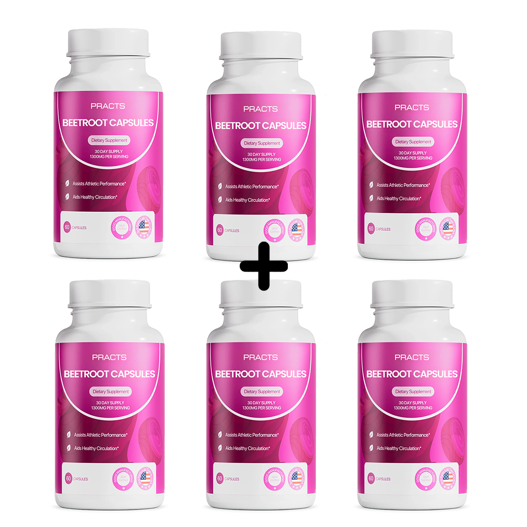 PRACTS Beetroot Capsules - NO