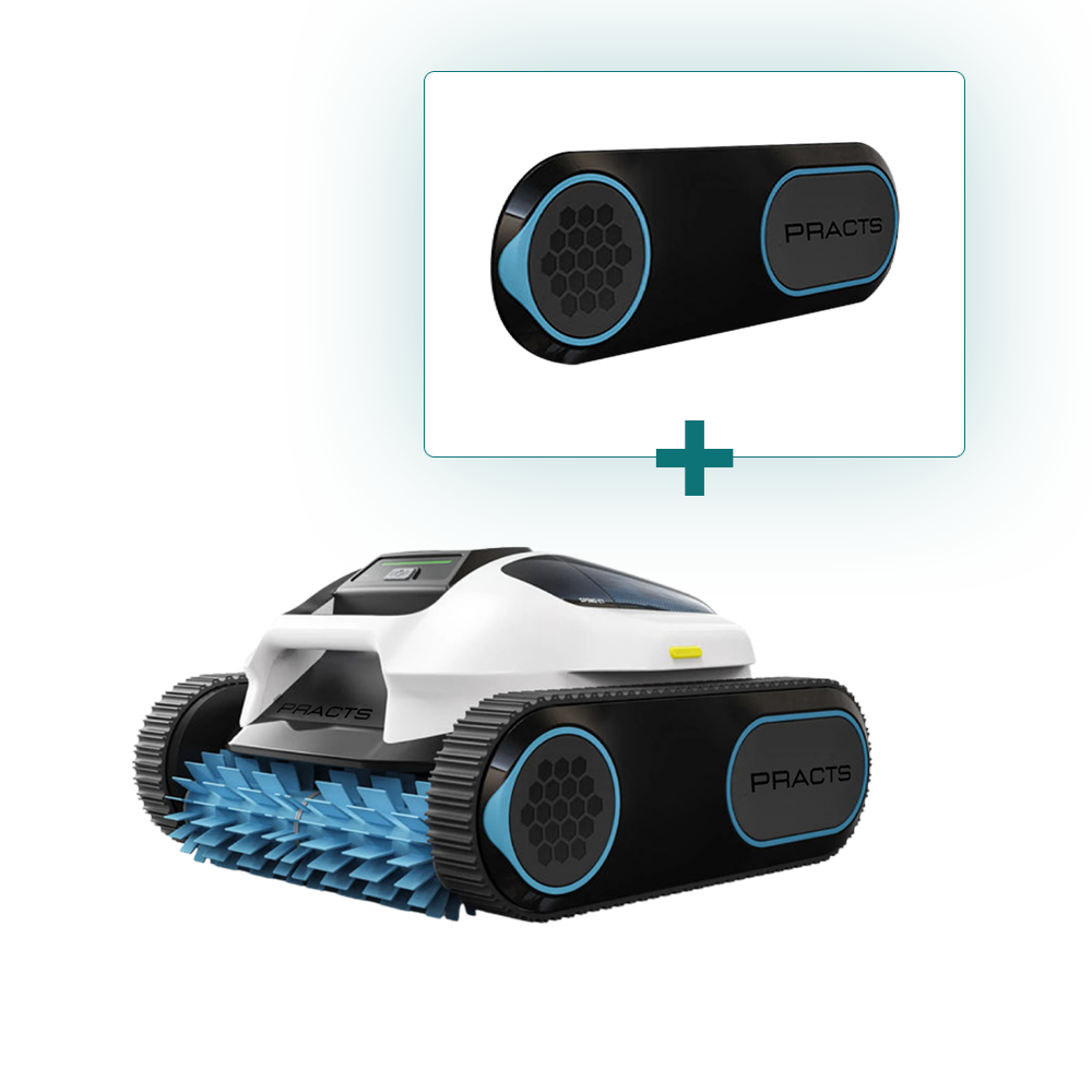 PRACTS CLEANO X1 Robot nettoyeur de piscine