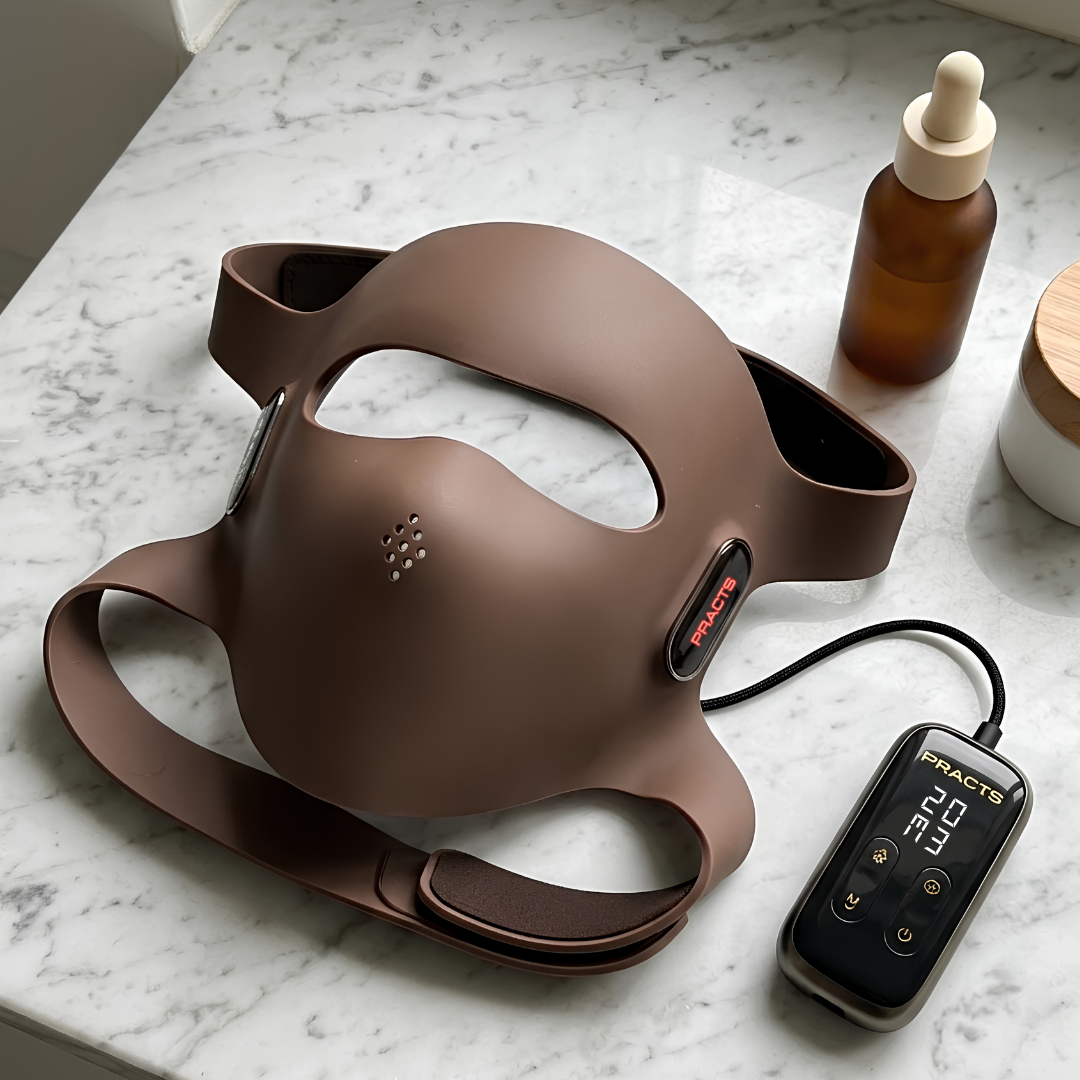 PRACTS LED Light Anti-Aging Therapy Mask-DE