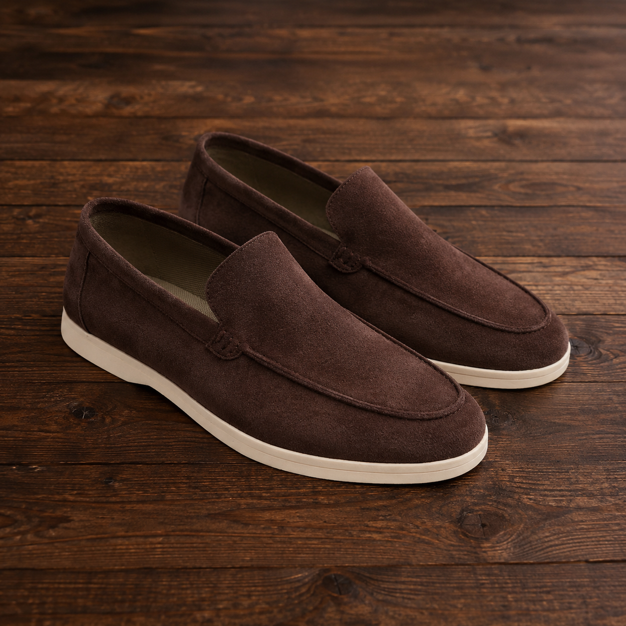 PRACTS Suede Loafers