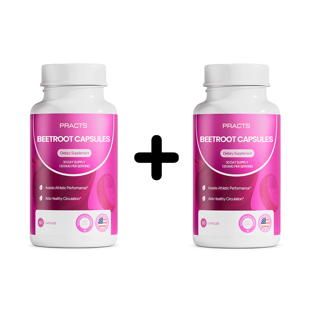 PRACTS Beetroot Capsules - NO
